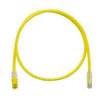 Panduit UTPKSP7YL ສາຍສະເໜີສົດຄອບເປີທີ 6 ມີກະແຈ, Cat 6, ເຫຼືອງ U