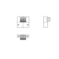 Nanonics - TE Connectivity 1589809-7 Headers STM025W6CN ທຣູ-ໂຮນ