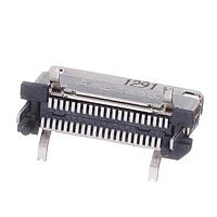 Amphenol Commercial Products G14A42221612AHR ບອດຄອນເນັກເຕີ OCulink, ຮີເຊບຕໄຄເລ, 0.5mm pitch, 4X, SMT ຕັ້ງຕົ້ນ, ປະເພດຂາປົດເຊວ 2.9mm ແລະ ຂາຫຼັງ 1.6mm ມີການຢືນຢັນ, ການຊຸດທາງດ້ານທອງ 30U, LCP, ສີດໍາ, ການບັນຈຸ T&R