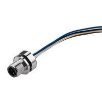 Weidmuller 1814900000 ຕົວເຊື່ອມຕໍ່ມິຕຣິກຮູບວົງກົມ SAIE-M12S-5-0.5U-FP-PG9