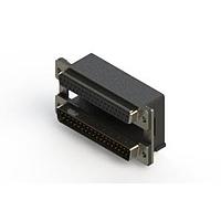 EDAC 664-037-664-000 ຕູ້ສະຫນອງ Dual Port D-Sub ມຸມຂວາ ຕູ້ສະຫນອງ Dual Port D-Sub