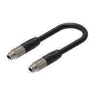 Lumberg Automation RSMGVS-8M-RSMGVS-8M-999/1 M ສາຍສອງທາງສິ້ນ Double Ended Cordset SPE RSMGVS-8M RSMGVS-8M 1 M Cordset ມີ STL-999, PVC, AWG 22/7, 20 MHz, 10 Mbps SPE cable