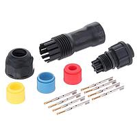 Amphenol LTW ABD-08BFFC-LL7AP0 ຕົວລອກຂະໜາດ B ຊະນິດຕົວລອກຕົວລອກ 8P F Conn