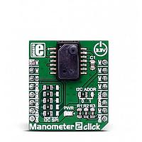 Mikroe MIKROE-2550 ຕົວຈຳເລີຍຄວາມດັນ Manometer 2 click