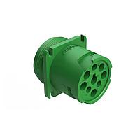 Amphenol SINE Systems AHD10-9-1939P80 ຕົວເຊື່ອມ 9P M FLN RCP GRN ປະເພດ II SZ16 ພິນ CNT