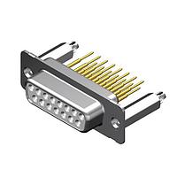 Molex / FCT 173109-0284 ມາດຕະຖານຄວາມຫນາແຂງ FCT DSUB STR PC RCPT 15 PN W/SNAPIN