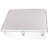 Bud Industries PTQ-11070 ກະຕ່າ PC+10% ໃນເກມ NEMA/IP ມີການລຶບສ່ວນເຫຼັກບໍ່ຜົນລົງ (13.8 X 13.8 X 5.9 ນິ້ວ)
