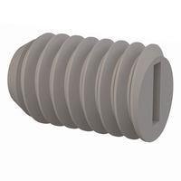 Essentra Components 0131218G050 ຊຸດສະກຣູ Set Screw, ຫົວສະລອດ Slotted Head, ການດັບກະດູກ 5/16-18 Thread, ຄວາມຍາວ 1/2 Lg