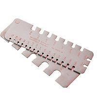 MOORE & WRIGHT 1052 ເຄື່ອງວັດແທກສາຍມາດຕະຖານ (1-36 SWG)