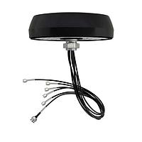 HUBER+SUHNER 1399.99.0250 ອະນທີນ SENCITY Tram MULTI Antenna ສະໜັບສະໜູນ TETRA, LTE450, 2G/3G/4G/5G ເຊື່ອມຕໍ່ເຄືອຂ່າຍໂທລະສັບ, Wifi 2.4/5 GHz, Wifi 6E ແລະ GNSS (Beidou, Galileo, GPS, Glonass)