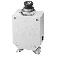 E-T-A Circuit Breakers 482-G700-R1M1-Z0S0-40A ຕັດວົງຈອນຄວາມຮ້ອນປະຕິບັດງານສູງຮອບດ້ວຍຂະໜາດດຽວທີ່ກະທົບບໍ່ມີການລະດັບການກະທົບ, ການກະທົບບໍ່ມີການປິດກັບ, ກະບວນການກະທົບດ່ວນແລະການກົດ/ດຶງເພື່ອເປີດ/ປິດດ້ວຍມື (ປະເພດ M TO CBE ຕາມ EN 60934). ສາຍບອດສະແດງຢູ່ປຸ່ມກົດຈະສະແດງຢ່າງຊັດເຈນຕຳແໜ່ງທີ່ຖືກກະທົບ/ປິດ.