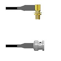 Amphenol Custom Cable Q-2R00L0008007i ສາຍສະບັບ RF SMA-RJB/BNC-SP RG58 7I