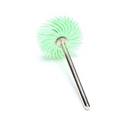 3M Electronic Specialty 7000000766 ເສັ້ນສາຍແບບແກ້ວ Scotch-Brite Radial Bristle Disc, 3/4 in x 1/16 in 1 Micron, 48/Carton,192 ea/Case