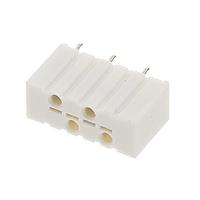 AMP Connectors - TE Connectivity 1811444-1 ຫົວຂໍ້ 4P VERT ຕິດຕໍ່ສາຍດ້ວຍການຍຶດບໍ່ໃຊ້ສະກຣູ