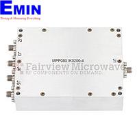 Fairview MPP0801K0200-4 4 Way High Power Broadband Combiner SMA Connectors From 80 MHz to 1,000 MHz Rated at 200 Watts