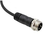 Bulgin PXPTPU78FIM03ACL010PUR ເສັ້ນສາຍອ່ານສະເຫຼີມ / ເສັ້ນສາຍອັກຕູເວີ 3 ຂາຍື່ນ 7/8" ຕົວລົງແບບຕົວຜູ້ຊາຍ 1m