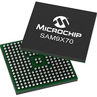 Microchip Technology SAM9X70-I/4PB ມາຄຣໂປເຊັດເຊີ - MPU ARM926 MPU,BGA,I TEMP,TRAY
