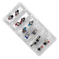 AMP Connectors - TE Connectivity 2110843-5 ສະວິດມາດຕະຖານ MSPF-MSP103 SWTCH 12 PC KIT