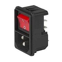 Schurter 4302.2002 ອະນຸປະກອນຕໍ່ຂ້າງ SNAP-IN 2-POLE