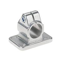 RK Rose+Krieger 12250000020 ຄລັມປ໌ຟແລນຈ໌ CLAMP, FLANGE, FK, 25MM, IND, ROUND, ALUMINUM