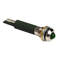 BIVAR MPC6-1GD24V ອິນດິເຄດເຕີ 3mm GRN Diff. Lens IP54 Panel Mnt. Ind.