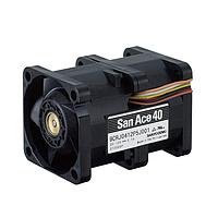 Sanyo Denki 9CRJ0412P5J001 ພັງລົມ Axial, 40x40x56mm, 12VDC, ການຫຼັກຕໍ່ກັນ, ຄວາມດັນສູງ/ການໄຫລອາກາດ, Tach/PWM ປິດ
