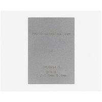 Chip Quik IPC0054-S ປຸ່ມຊ່ອງແລະຕົວແປງ DFN-6 ແບບສແຕນເລດສຕີນ Stencil