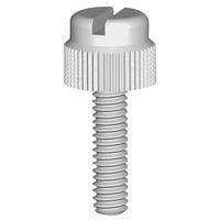 Essentra Components 50M060100T040 ສະລອດເທັມ Slotted Thumb Screw, M6 X 1 Thread, 40mm Lg