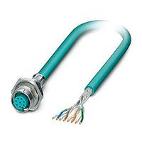 PHOENIX CONTACT 1425322 ເຄື່ອງສາຍ Ethernet / ເຄື່ອງສາຍເຄືອກຂ່າຍ VS-M12FSBP-OE- 94B-LI/10,0