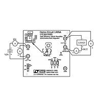 Analog Devices DC1499A ບົດທົດສອບຕົວຄວບຄຸມແຮງໂຕະສະຫຼຸບ - Switching Regulator LTC3631EDD Demo Board - High Efficiency