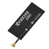 KYOCERA AVX 1002289F0-AA10L0300 ອານເຕນນາ FPC LTE & NTN Cell Wide Band FPC Emb 698-2960MHz 50ohm 2W 53.6x25.1x0.2mm 300mm Cble