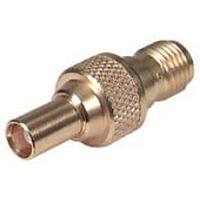 HUBER+SUHNER 31_MCX-SMA-50-1/111_NE ຕົວແປ RF - ລະຫວ່າງຊຸດ MCX jack(f) ເຖິງ SMA jack(f)