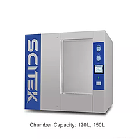 Scitek ST-BH150PV Horizontal Pulse Vacuum Sterilizer with Sliding Door, 150L