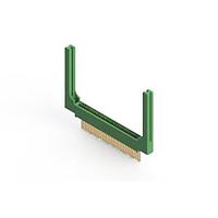 EDAC 345-034-544-658 ປຸ່ມຊອກເຕີ .100" (2.54mm) ຕິດຕໍ່ຂອງບັດຂອງຂອບ