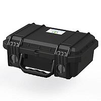 Serpac SE230PL,BK ກ້ອງ Seahorse 230 ກ້ອງພລາສຕິກມີລັອກກະແຈ (ບໍ່ມີເພີມ), 11.9 x 8.6 x 4.8" - ສີດຳ