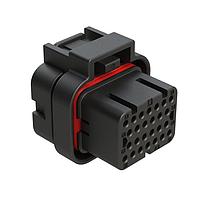 Amphenol SINE Systems ATS06-26SA ປຸ່ມສະເພາະ 26 POS PLUG, SOCKET ສີດຳ