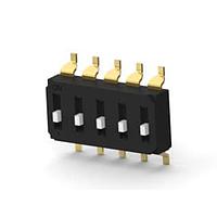 P&B 2319847-5 ສະຫນັບ DIP END STACK DIP 5P G RAISED TUBE