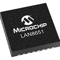 Microchip Technology LAN8651B0-E/LMX Ethernet PHYs 10BASE-T1S MAC-PHY Ethernet Controller ມີ SPI 3.3V