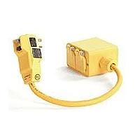 Molex 1301530143 ສາຍ GFCI 20A. ອິນ-ໄລນ ກັບ GFCI ມີປລັກແລະກະຕ່າ