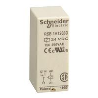 SCHNEIDER RSB1A120BD Harmony Relay PLUG-IN RELAY 250VAC 12AMP RSB