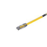 Panduit UTP6AX25YL Cat 6a ປະເພດ 6A, ສາຍຕໍ່ UTP patch cord ຄວາມໄວ 10 Gb/s ກັບ