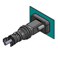 Amphenol Commercial Products MUSBR-AHD2-L41SK ຝາກັນນ້ຳ IP67 ຮູບແບບບູດ