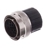 Amphenol SINE Systems RT062028PNHEC ປຸກຕໍ່ຕ່າງ, 28 ຕຳແໜ່ງ, ຜູ້ຊາຍ, ຂະໜາດປົກ 20, ແລະຝາປິດສິ້ນດ້ວຍການປິດສາຍແຕ່ລະສາຍ