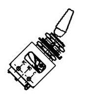 Honeywell 23AT113-H58-C02 ສະຫນັບສະຫນູນ Toggle SW DPDT 2POS H58 TERM Tab Lever