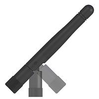 Linx Technologies - TE Connectivity ANT-DB1-LCD-RPS ແນວຮັບສະຫນາມປະສົບ 2.4/5.8GHz Dipole Swivel Antenna RSMA