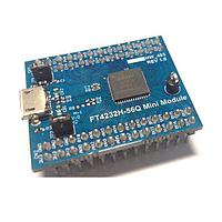 FTDI Chip FT4232H-56Q MINI MDL USB ເປັນ UART FT4232H Mini Mod USB-serial FIFO
