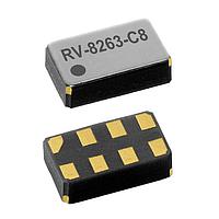 Micro Crystal RV-8063-C8 32.768kHz-20PPM-TA-QC ນາມະນຸດເວລາຈິງ 32.768kHz SPI 20ppm 2.0x1.2x0.7mm