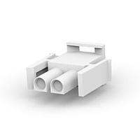 AMP Connectors - TE Connectivity 1586702-1 ປລັກ ເຮາຊິ້ງ 02P UMNL PLUG HSG NATL LEAD IN