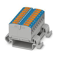 PHOENIX CONTACT 1019538 ບລັອກຕິມເນີລບຣິວີດ DIN Rail PTVFIX 18X2,5-NS35A BU