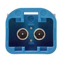 Yamaichi Electronics HFU106P-9120-0C-VE ຕົວເຊື່ອມ 1x2 Mini FAKRA Connector, R/A, Key C